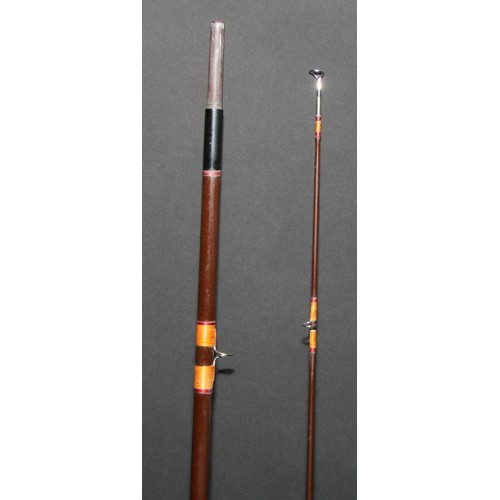 548 - Fishing - a Hardy's No.7 9ft fly fishing rod; a Hardy's Marquis reel, 2 spare spools; a Hardy's bag;... 