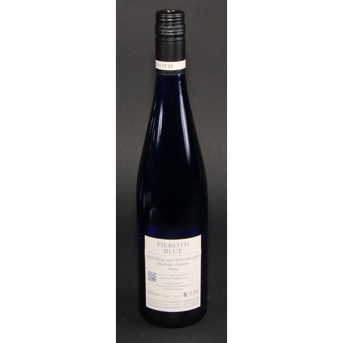 874 - Wines - six bottles of Pieroth Blue Burg Layer Schlosskapelle Auslese, 0.75cl