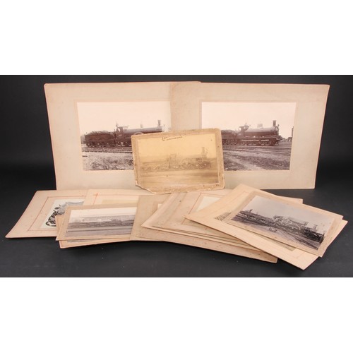 Photography - Railwayana - a collection of 19th century phot...