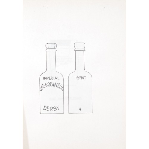 957 - Bottle Collecting - Breweriana - Advertising - an interesting folio of drawings and images relating ... 