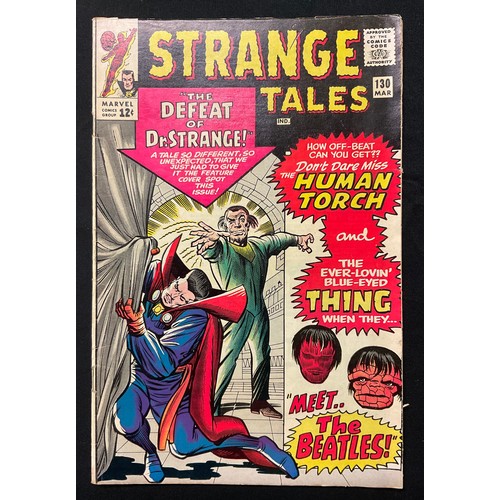 1031 - Strange Tales #127, #130, #133 (1964-1965). 2nd appearance of Dormammu and Clea, 1st battle between ... 