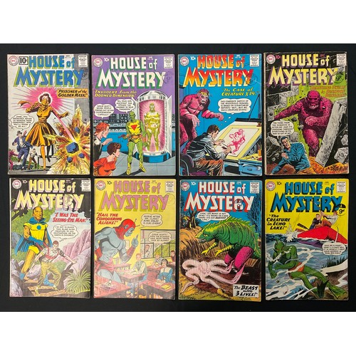 1032 - House of Mystery #94, #98, #99, #103, #104, #105, #106, #115. (1960-1961). Silver age DC Comics. (8)... 