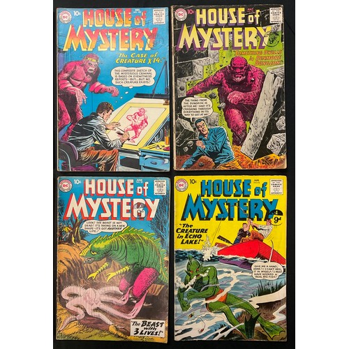 1032 - House of Mystery #94, #98, #99, #103, #104, #105, #106, #115. (1960-1961). Silver age DC Comics. (8)... 