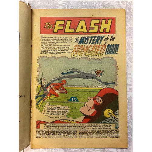 1039 - The Flash #111-112. (1960). 1st appearance of the Elongated Man. Key Silver age DC comic. Carmine In... 