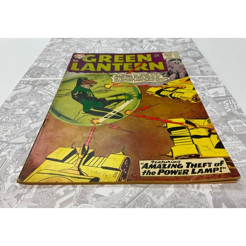 1044 - Green Lantern #3 (1960). Silver age DC Comic, Gil Kane artwork.