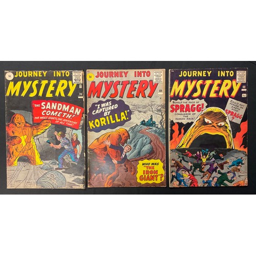 1050 - Journey into Mystery #68-70. (1961). Atlas Magazines / Marvel Comics. Written by Stan Lee, artwork b... 