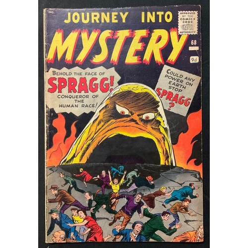 1050 - Journey into Mystery #68-70. (1961). Atlas Magazines / Marvel Comics. Written by Stan Lee, artwork b... 