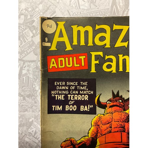 1053 - Amazing Adult Fantasy #9 (1962). Written by Stan Lee, art by Steve Ditko. Silver age Marvel Comic