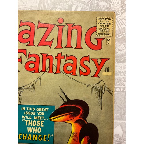 1054 - Amazing Adult Fantasy #10 (1962). Written by Stan Lee, art by Steve Ditko. Silver age Marvel Comic.