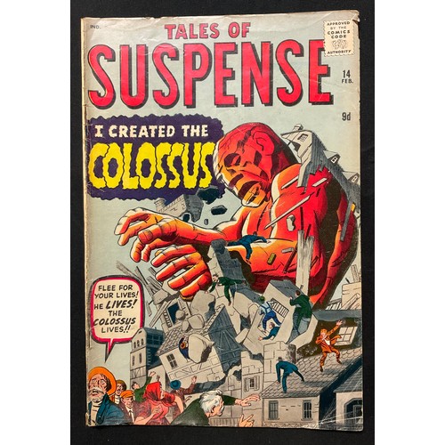 1058 - Tales of Suspense #14, #22, #38. (1961-1962). Issues include 1st appearance of Colossus and Bruttu. ... 
