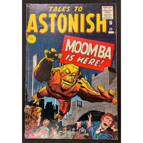 1060 - Tales to Astonish #22-24 (1961). 1st appearance of Crawling Creature and Moomba. Written by Stan Lee... 