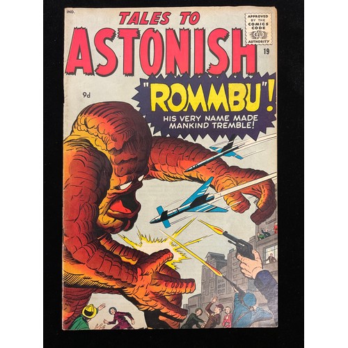 1061 - Tales to Astonish #19-22. (1961). 1st appearances of Rommbu, “X”, Glop, and Crawling Creature. Writt... 