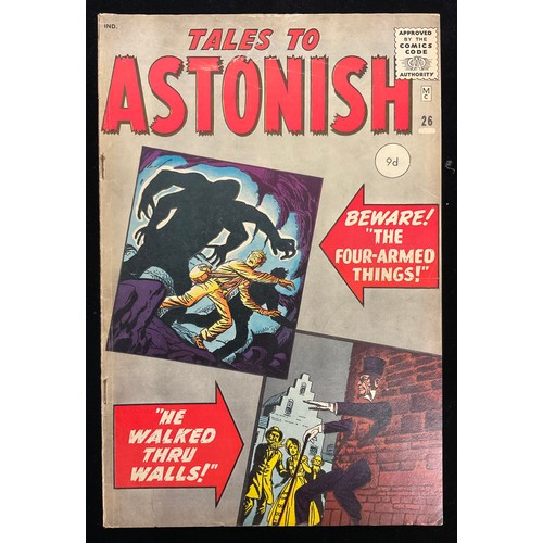 1062 - Tales to Astonish #26, #31, #37, #49. (1961-1963). 3rd appearance of Ant Man, and Hank Pym becomes G... 