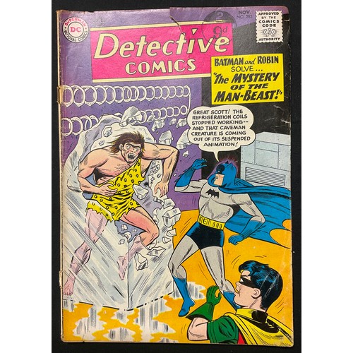 1064 - Detective Comics #285-290 (1960-1961). Silver age DC Comics. (6).