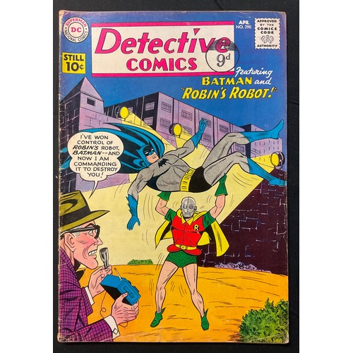 1064 - Detective Comics #285-290 (1960-1961). Silver age DC Comics. (6).