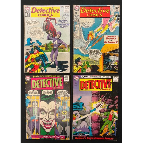 1066 - Detective Comics #307, #316, #332, #338. (1962-1965). Classic cover art featuring The Joker by Carmi... 