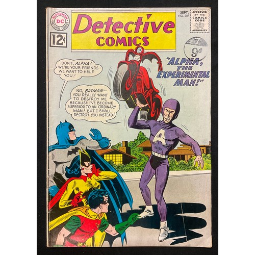 1066 - Detective Comics #307, #316, #332, #338. (1962-1965). Classic cover art featuring The Joker by Carmi... 