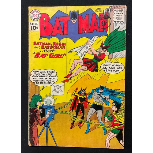 1067 - Batman #135-142. (1960-1961). Includes 1st and 2nd appearance of Bat-girl, Betty Kane. 1st appearanc... 