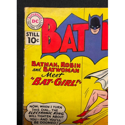 1067 - Batman #135-142. (1960-1961). Includes 1st and 2nd appearance of Bat-girl, Betty Kane. 1st appearanc... 