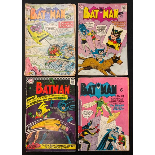 1068 - Batman #128, #130, #132, #133, #144, #147, #188, #114 (Australian printing variant). (1959-1966). Si... 