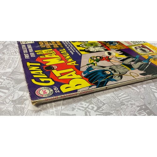 1069 - Batman Annual #1-2. (1961). Origin of the Batcave. Bob Kane artwork. Silver Age DC Comics. (2)