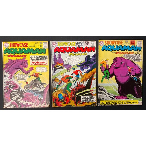 1070 - Showcase Presents Aquaman #30-32 (1961) 1st solo issue featuring full length Aquaman, Origin of Aqua... 