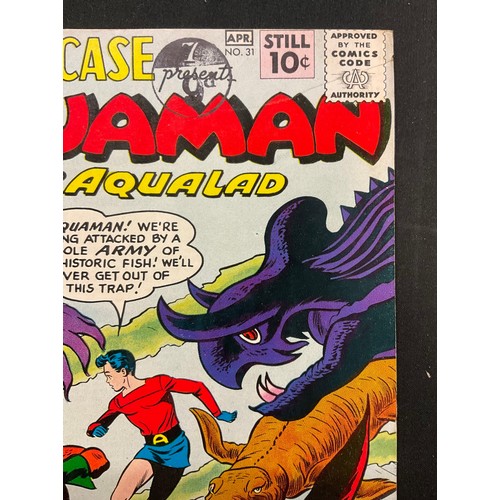 1070 - Showcase Presents Aquaman #30-32 (1961) 1st solo issue featuring full length Aquaman, Origin of Aqua... 