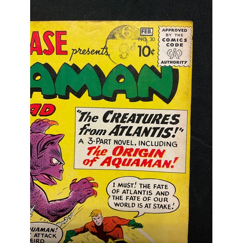 1070 - Showcase Presents Aquaman #30-32 (1961) 1st solo issue featuring full length Aquaman, Origin of Aqua... 