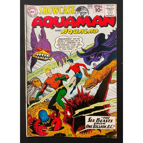 1070 - Showcase Presents Aquaman #30-32 (1961) 1st solo issue featuring full length Aquaman, Origin of Aqua... 