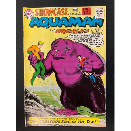 1070 - Showcase Presents Aquaman #30-32 (1961) 1st solo issue featuring full length Aquaman, Origin of Aqua... 