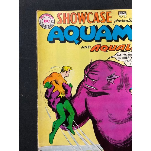 1070 - Showcase Presents Aquaman #30-32 (1961) 1st solo issue featuring full length Aquaman, Origin of Aqua... 