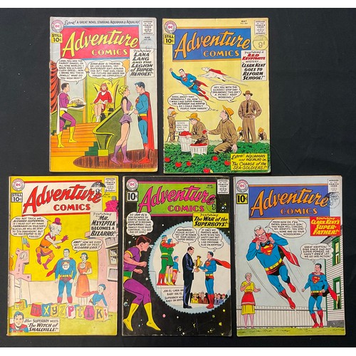 1076 - Adventure Comics #282, 284, 286, 287, 289 (1961) Includes 1st appearances of Star Boy, Bizarro Kltpz... 