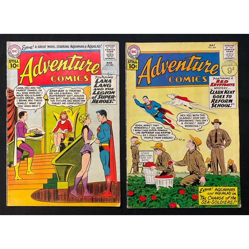 1076 - Adventure Comics #282, 284, 286, 287, 289 (1961) Includes 1st appearances of Star Boy, Bizarro Kltpz... 