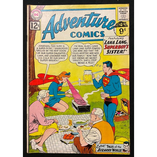 1077 - Adventure Comics #297, 299, 325, 328, 352. (1962-1967). 1st team appearance of the Fatal Five. Silve... 