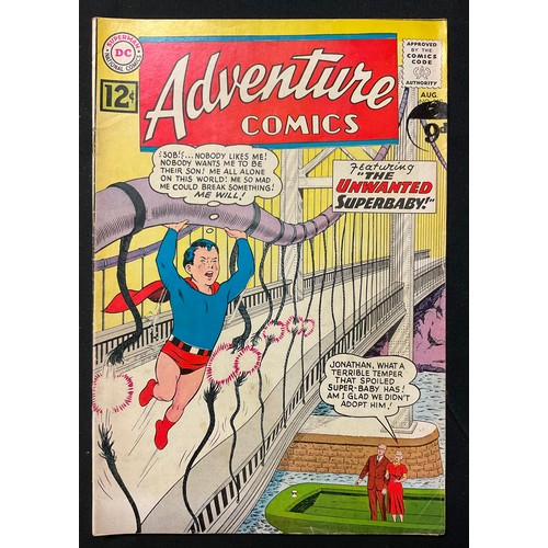 1077 - Adventure Comics #297, 299, 325, 328, 352. (1962-1967). 1st team appearance of the Fatal Five. Silve... 