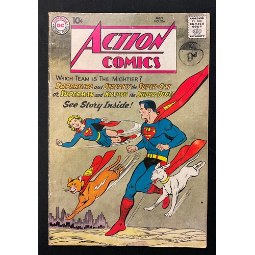 1078 - Action Comics #261, #264-266. (1960). 1st appearance of Streaky the Supercat. Silver age DC Comics. ... 