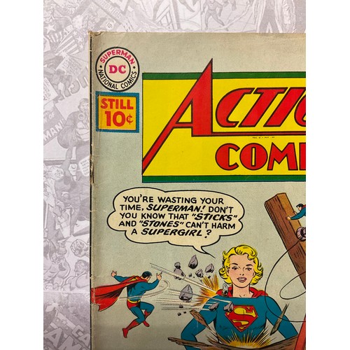 1079 - Action Comics #276 (1961). 1st appearances of Sun Boy, Phantom Girl, Triplicate Girl, Bouncing Boy, ... 