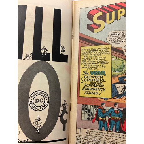 1079 - Action Comics #276 (1961). 1st appearances of Sun Boy, Phantom Girl, Triplicate Girl, Bouncing Boy, ... 