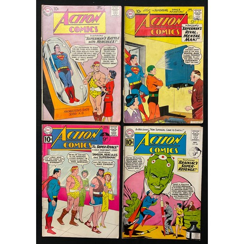 1080 - Action Comics #268, 272, 273, 278-280, 282, 285. (1960-1962) Supergirl is introduced to the world in... 