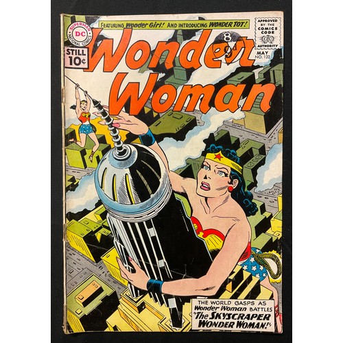 1082 - Wonder Woman #112, 119-120, 122, 123. (1960-1961). Includes 1st appearance of Wonder Tot. Silver age... 