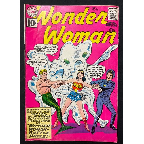 1083 - Wonder Woman #124-126, #210, #213, #215. (1961-1974). Silver / Bronze Age DC Comics. (6).