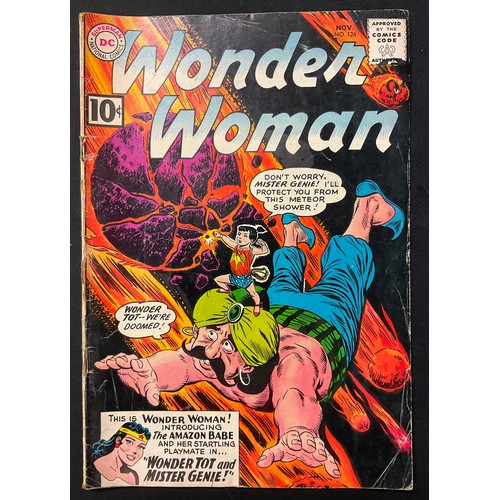 1083 - Wonder Woman #124-126, #210, #213, #215. (1961-1974). Silver / Bronze Age DC Comics. (6).