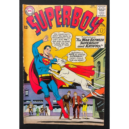 1086 - Superboy #89, 92, 93, 96, 118, 179, #129 Australian reprint. (1961-1971). 1st appearance of Mon-El. ... 