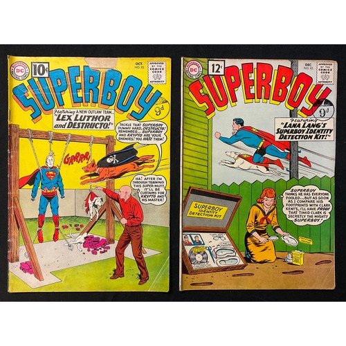 1086 - Superboy #89, 92, 93, 96, 118, 179, #129 Australian reprint. (1961-1971). 1st appearance of Mon-El. ... 