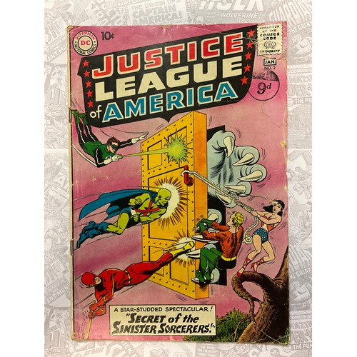 1089 - Justice League of America #2 (1960). 2nd issue of JLA, Key silver age DC Comic.