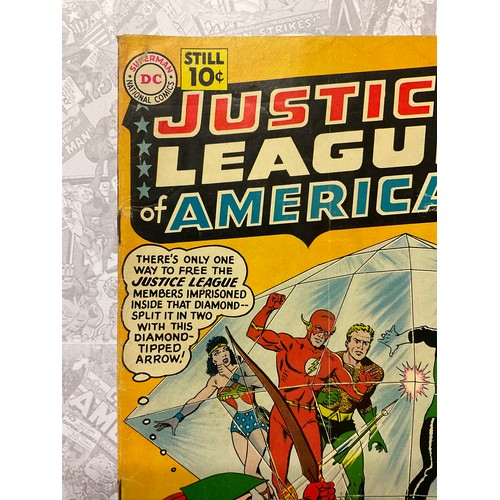 1090 - Justice League of America #4 (1961) Green Arrow joins the Justice League of America. Key Silver age ... 