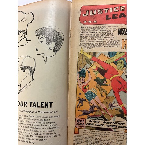 1091 - Justice League of America #5 (1961). 1st appearance of Dr. Destiny. Key silver age DC comic.