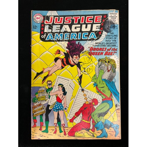 1093 - Justice League of America #19, #23, #31, #103, #115. (1963-1975). Silver age DC Comics. (5)