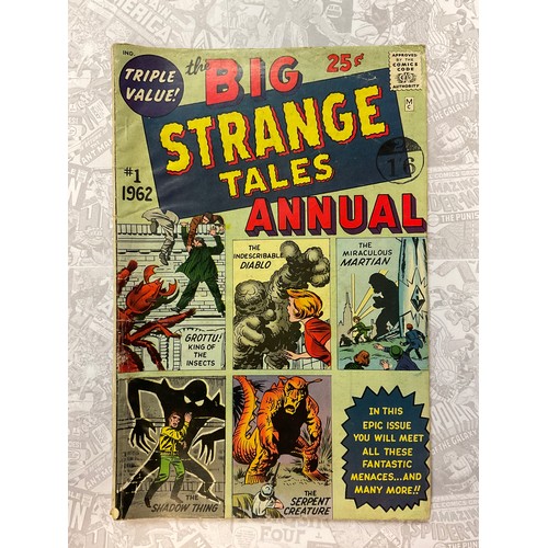 1094 - Strange Tales Annual #1 (1961). Written by Stan Lee Art by Jack Kirby, Steve Ditko, Don Heck. Silver... 