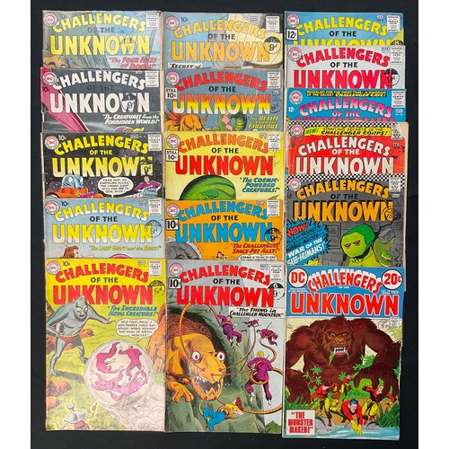 1004 - Challengers of the Unknown #10-12, #15-17, #19-24, #40, #49, #54, #79. (1959-1973). Silver age DC Co... 
